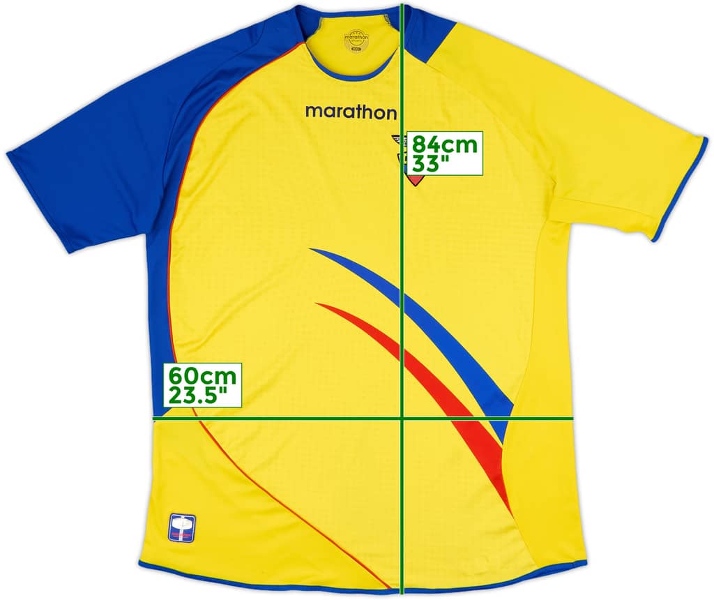 2006-07 Ecuador Home Shirt - 6/10 - (XXL)