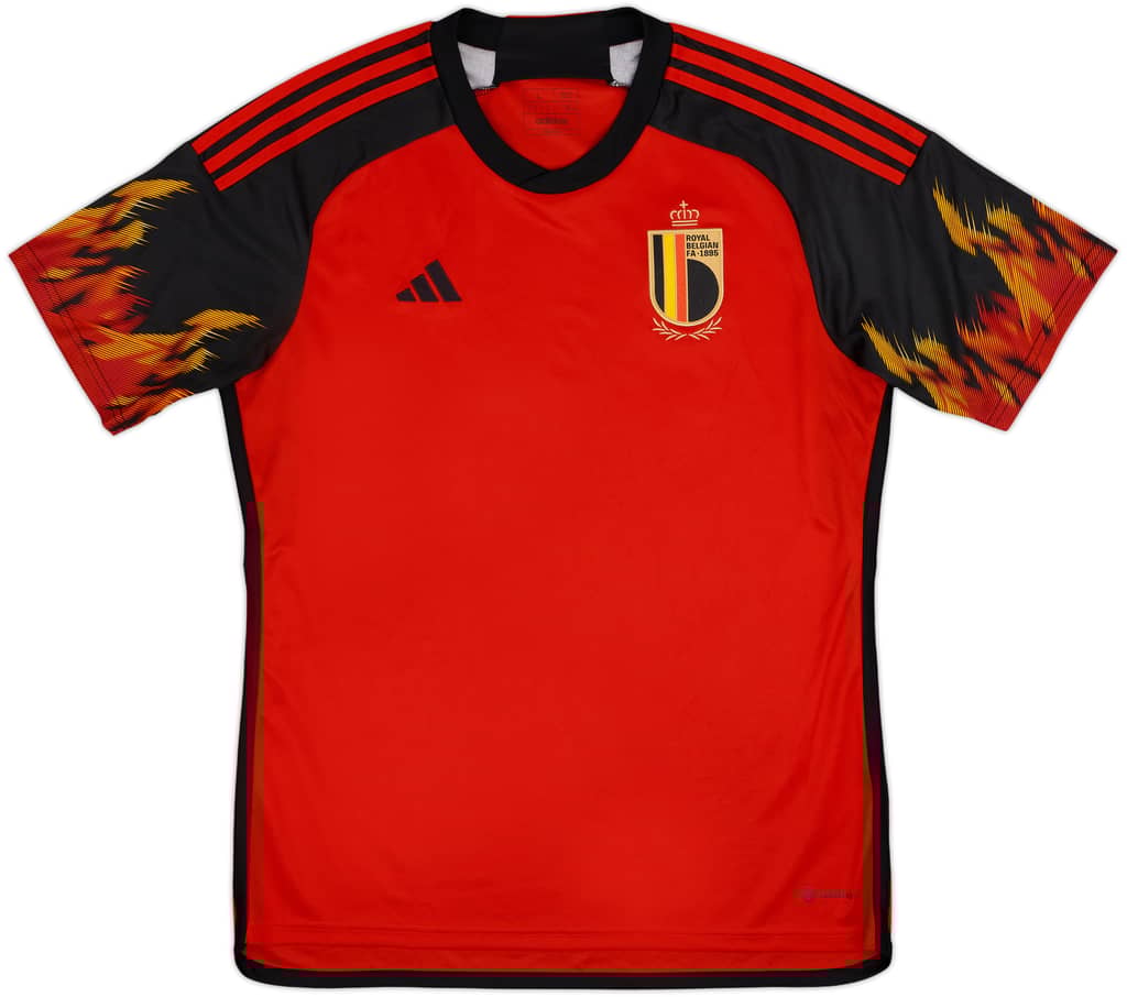 2022-23 Belgium Home Shirt - 10/10 - (L)
