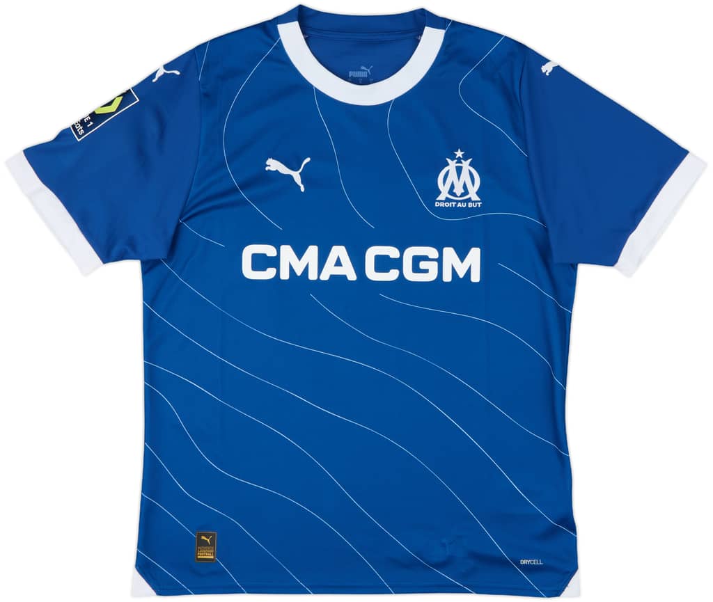 2023-24 Marseille Away Shirt - 9/10 - (L)