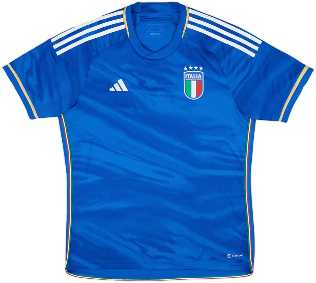 2023-24 Italy Home Shirt - 10/10 - (L)