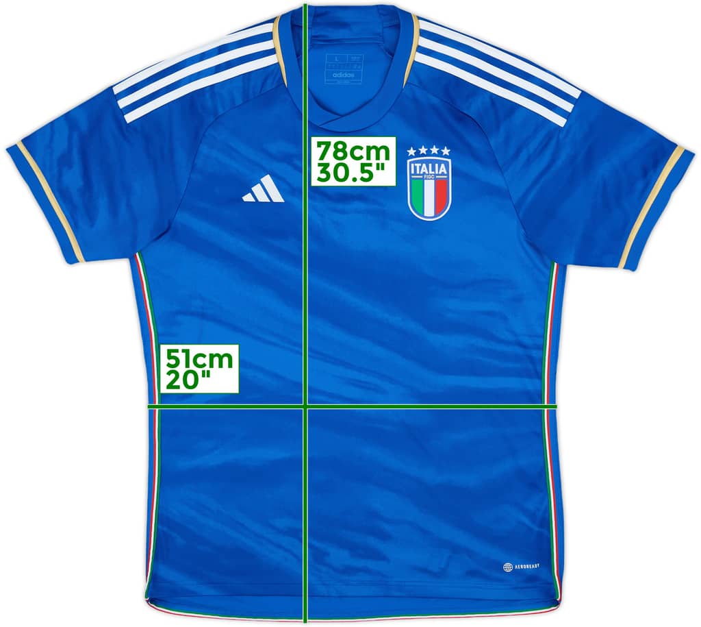 2023-24 Italy Home Shirt - 10/10 - (L)