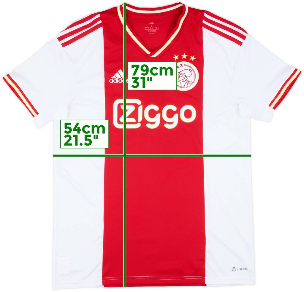 2022-23 Ajax Home Shirt - 9/10 - (L)