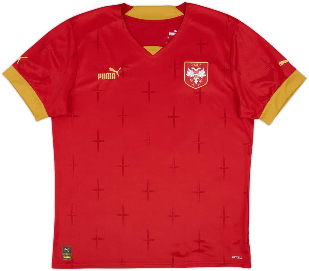 2022-23 Serbia Home Shirt - 10/10 - (L)