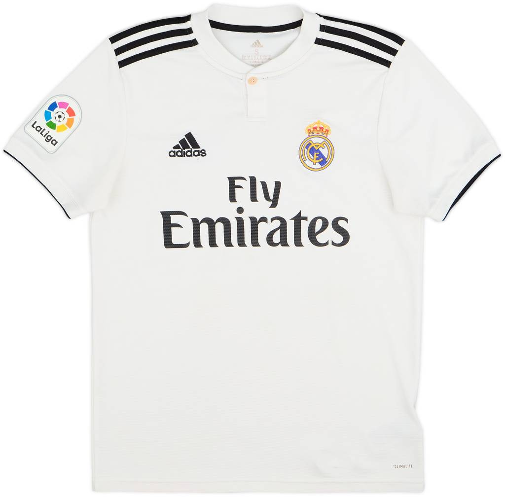 2018-19 Real Madrid Home Shirt - 8/10 - (S)