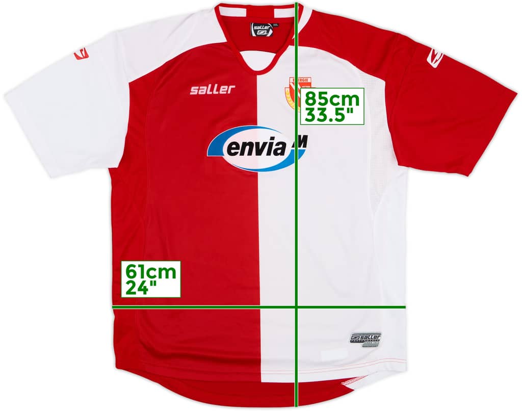 2008-09 Energie Cottbus Home Shirt - 9/10 - (XXL)