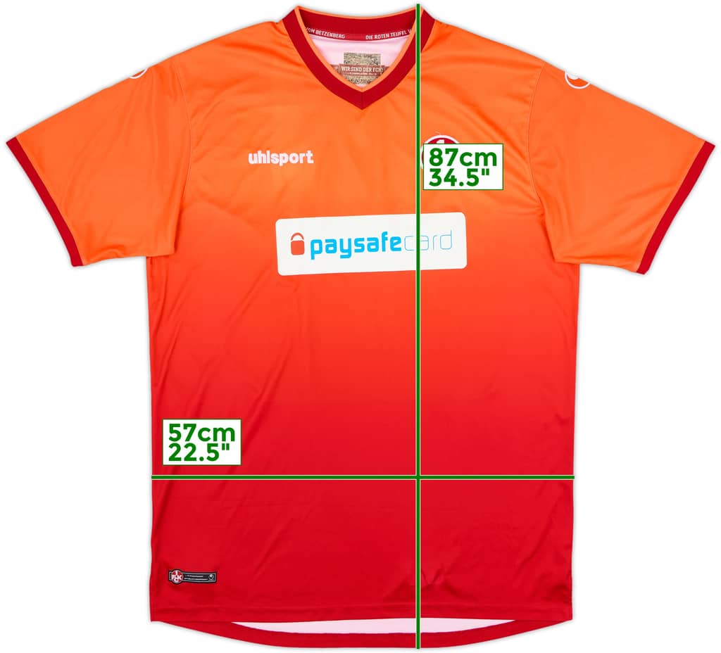 2014-15 Kaiserslautern Home Shirt - 7/10 - (XXL)