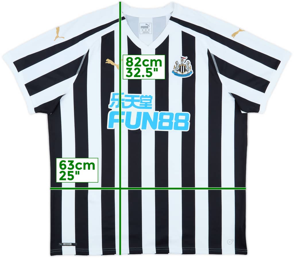 2018-19 Newcastle Home Shirt - 6/10 - (3XL)