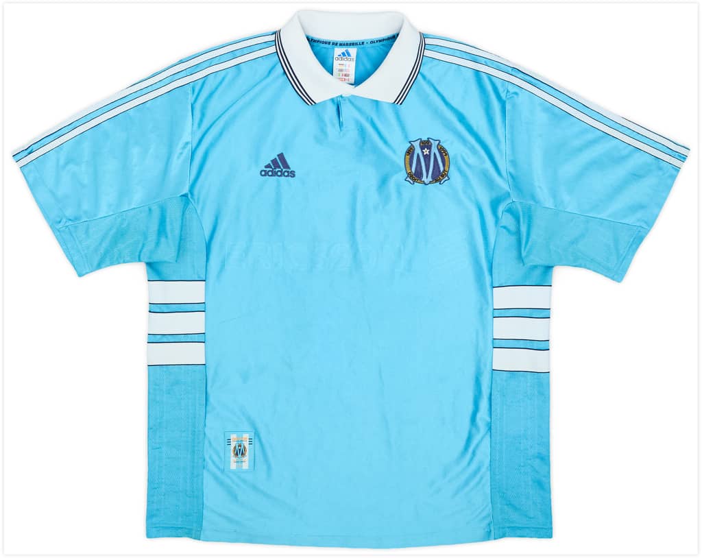 1998-99 Olympique Marseille Centenary Away Shirt - 4/10 - (L)