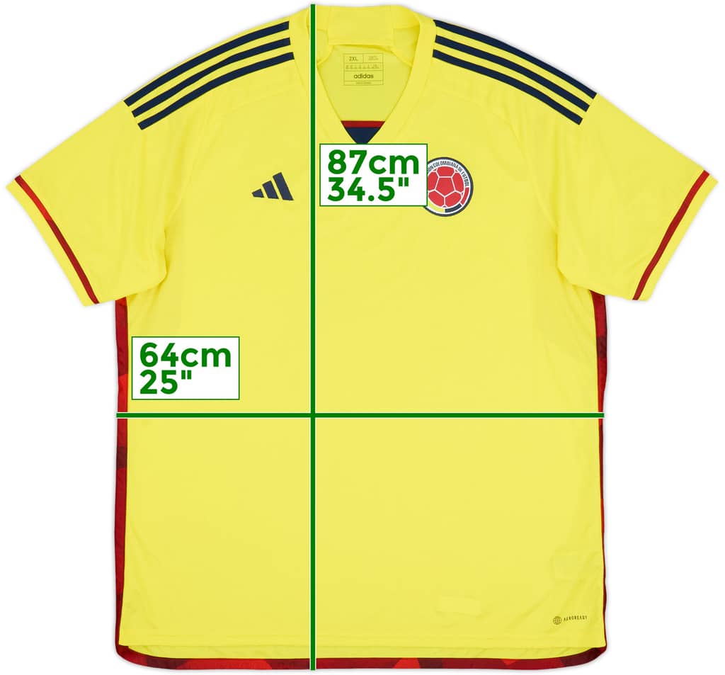 2022-23 Colombia Home Shirt - 10/10 - (XXL)