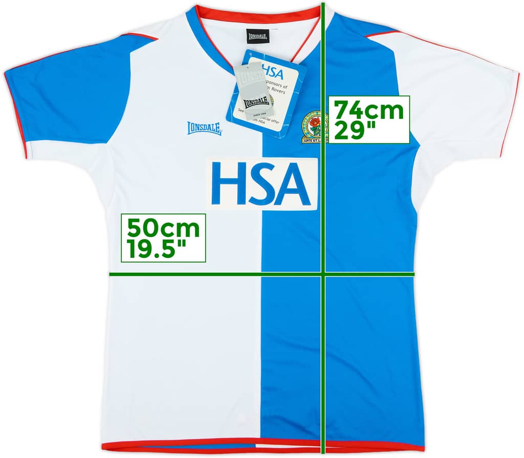 2004-05 Blackburn Home Shirt (Women's M)