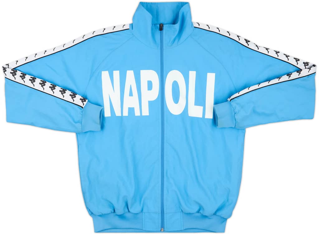 2005-06 Napoli Kappa Track Jacket - 6/10 - (M)