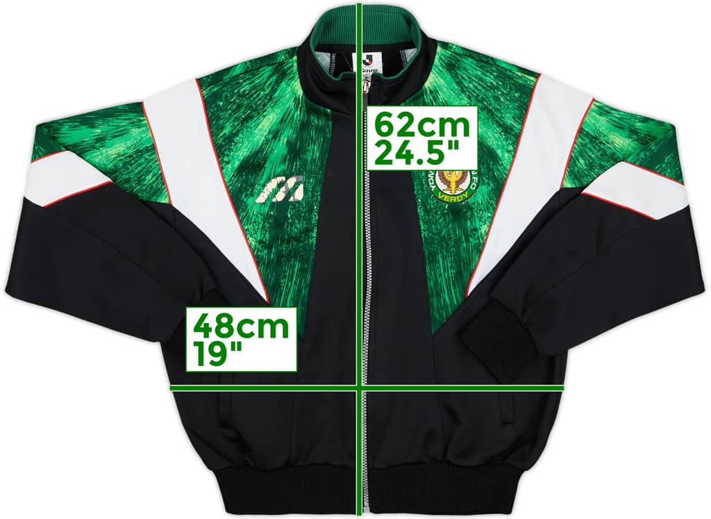 1993-95 Verdy Kawasaki Mizuno Track Jacket - 5/10 - (M)