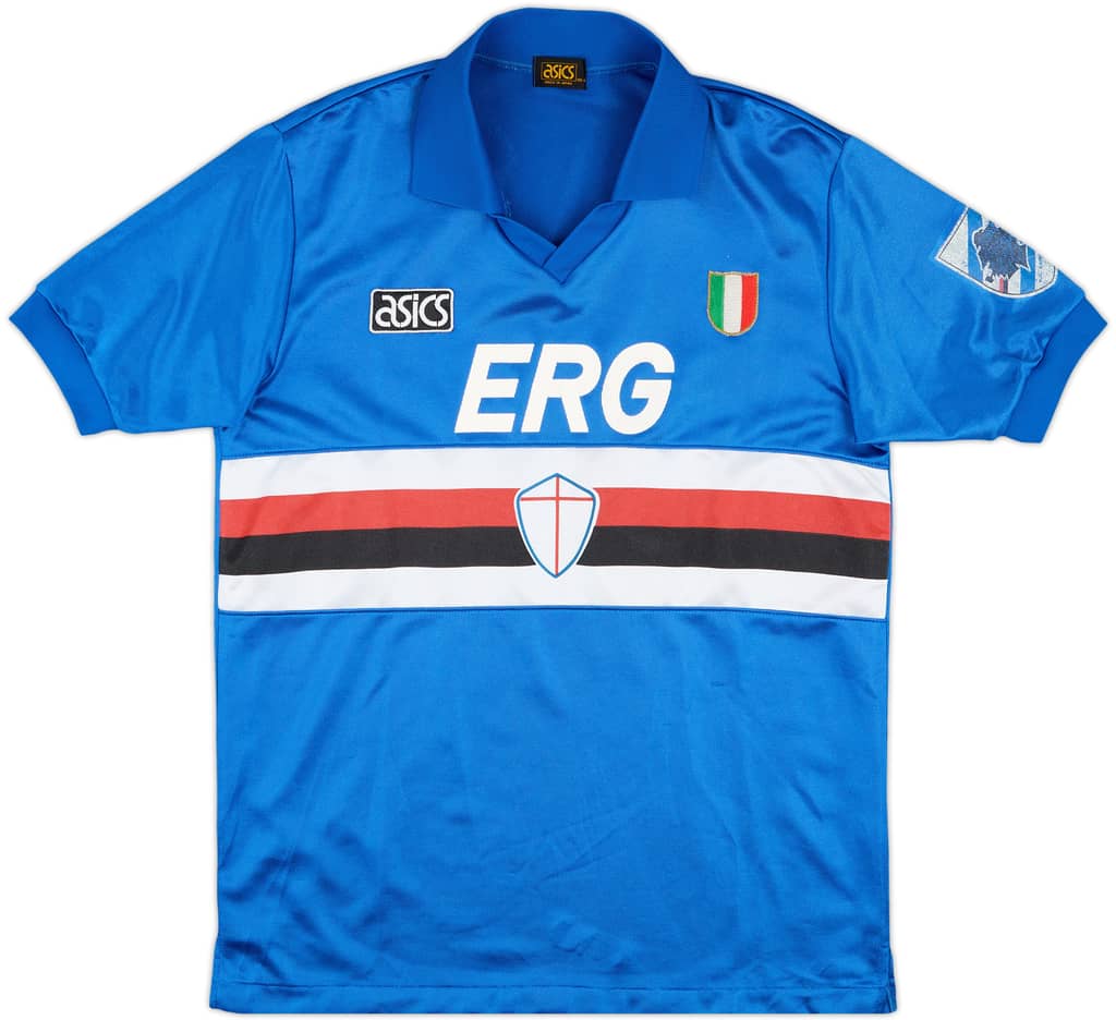 1991-92 Sampdoria Home Shirt - 7/10 - (M)