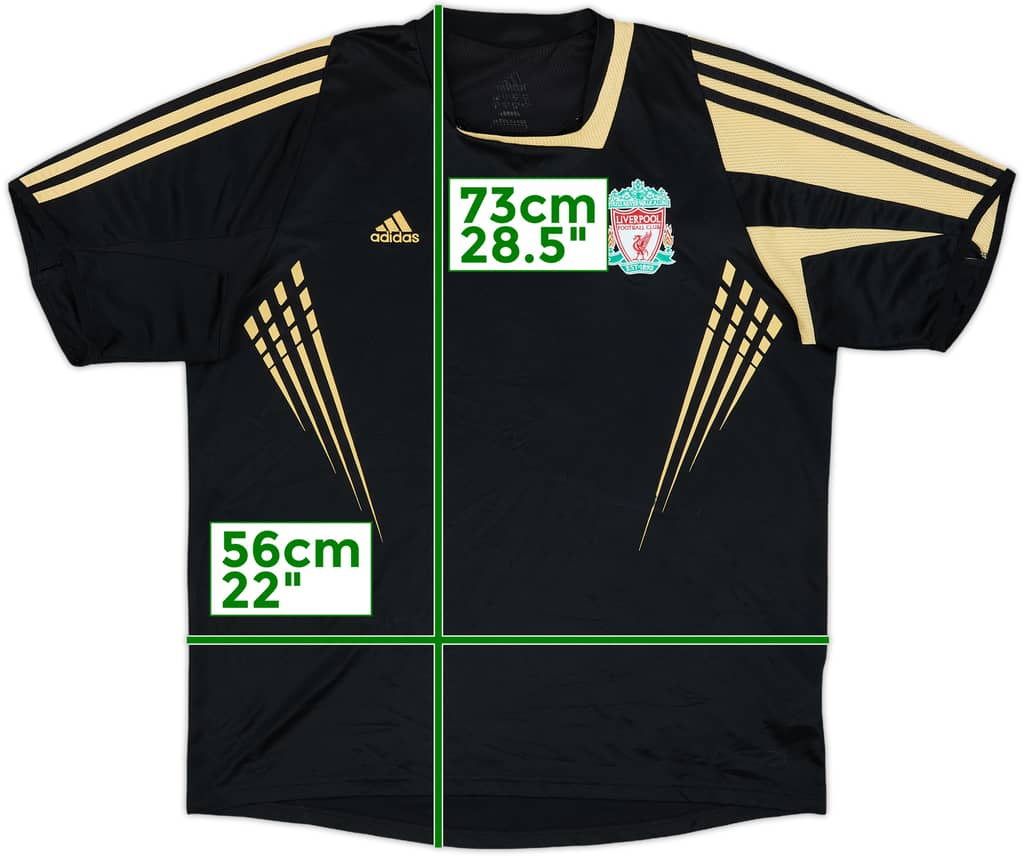 2008-09 Liverpool adidas Training Shirt - 8/10 - (L)