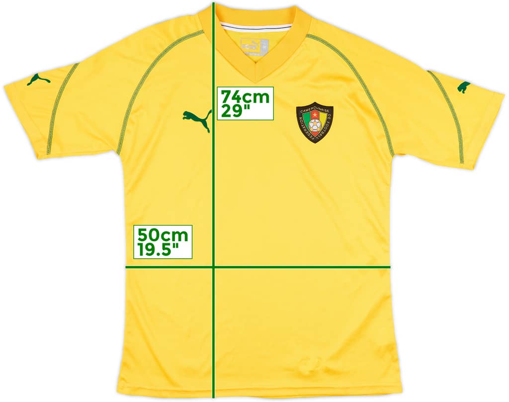 2000-02 Cameroon Puma Training Shirt - 9/10 - (M)