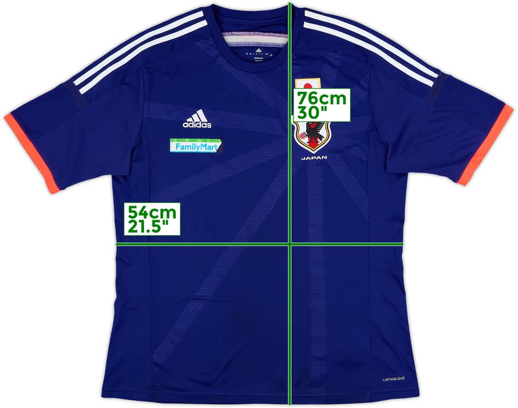 2013-15 Japan Home Shirt - 5/10 - (XL)