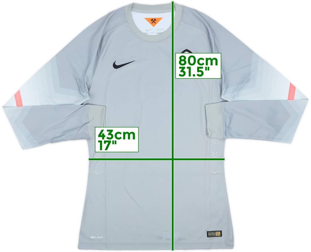 2014-15 Shakhtar Donetsk Player Issue GK Shirt - 8/10 - (M)