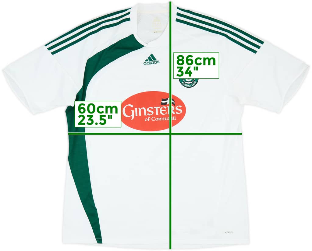 2009-10 Plymouth Argyle Away Shirt - 6/10 - (XXL)