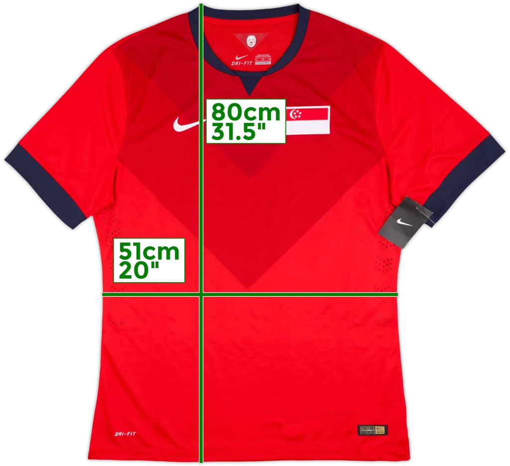 2014 Singapore Authentic Home Shirt (XL)