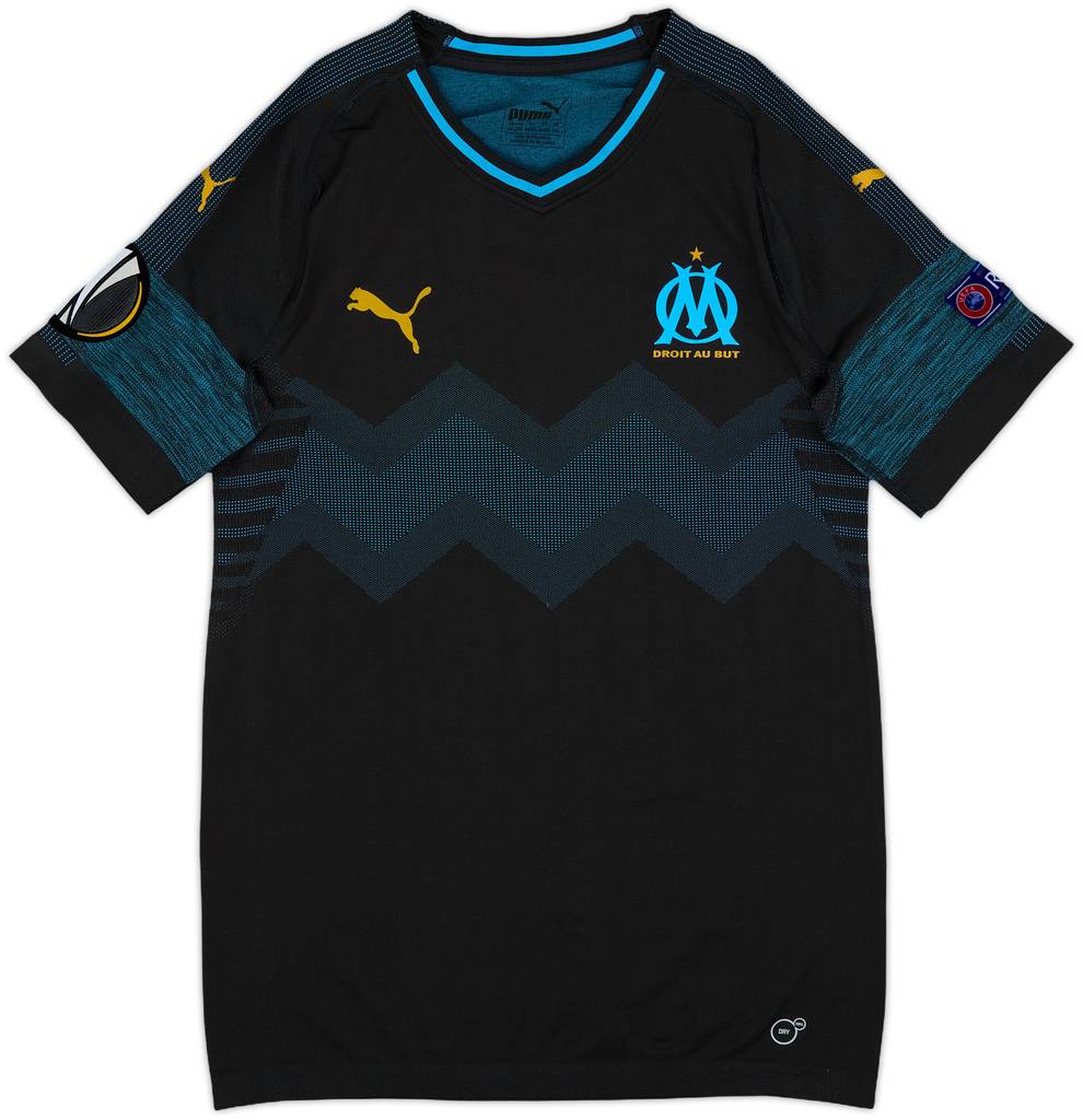 2018-19 Olympique Marseille EvoKnit Player Issue Away Shirt - 10/10 - (XXL)