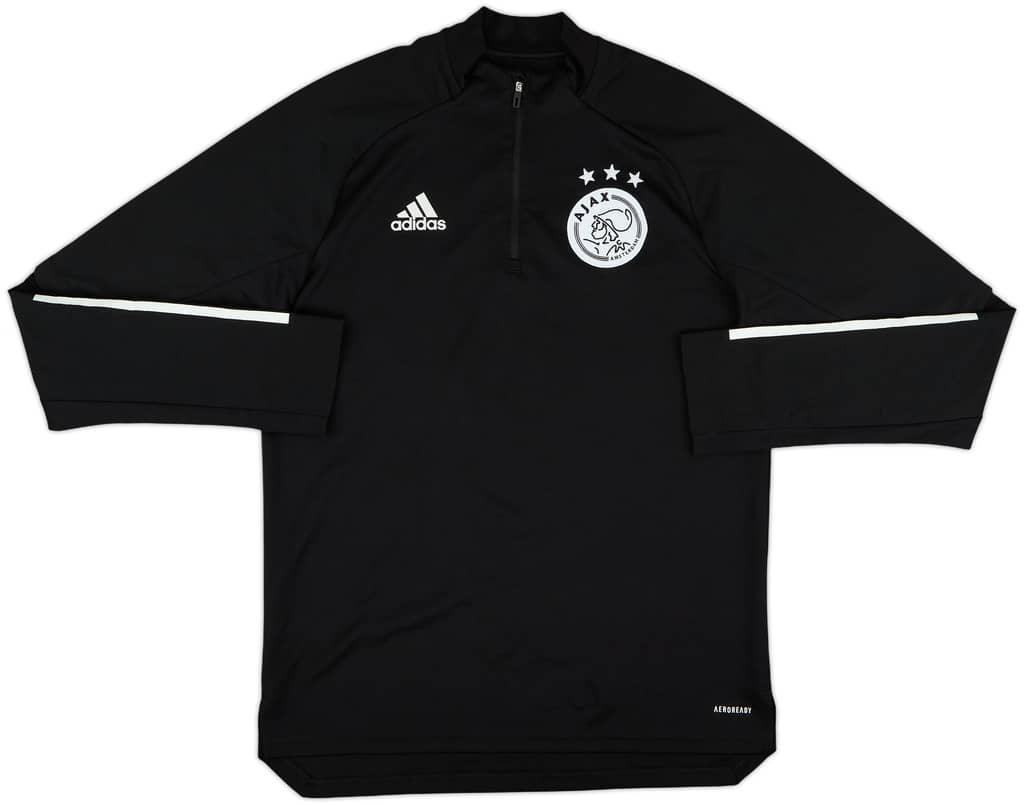 2019-20 Ajax adidas 1/4 Zip Sweat Top - 9/10 - (M)