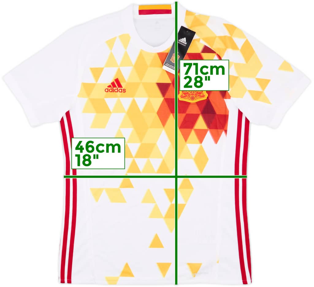 2016-17 Spain Away Shirt (S)