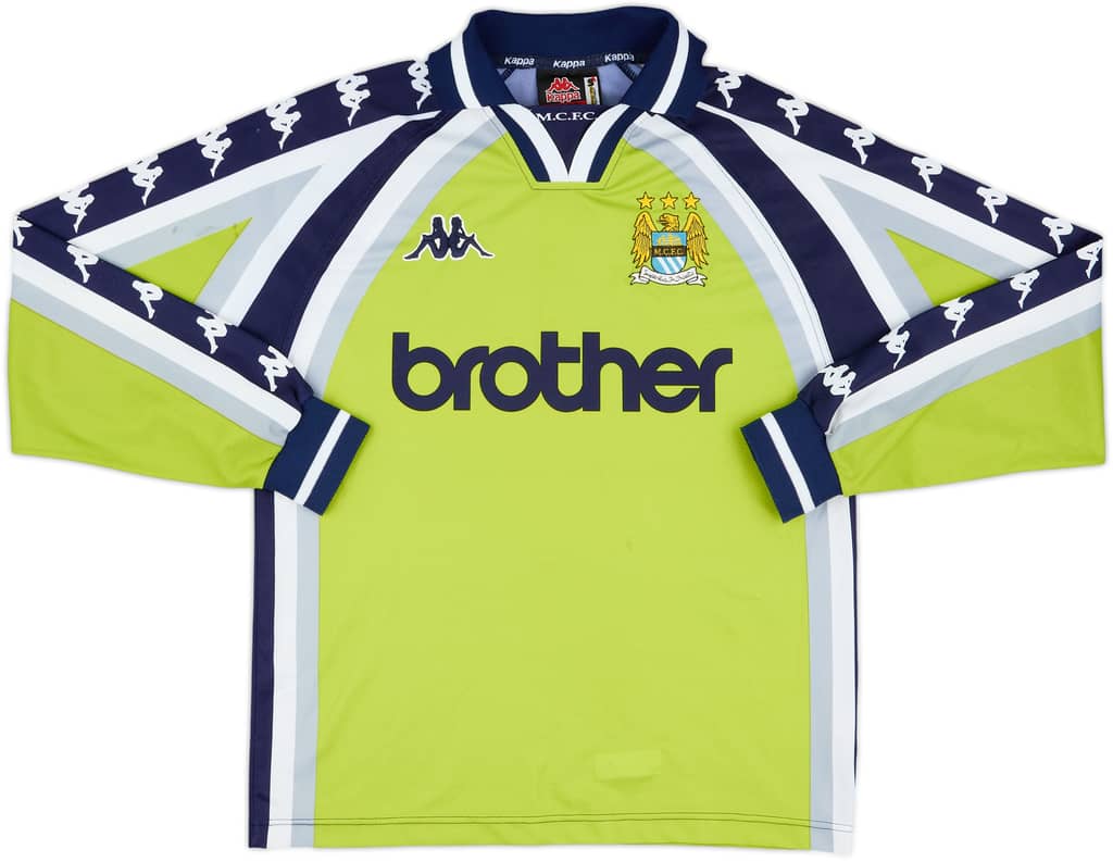 1997-99 Manchester City GK Shirt - 6/10 - (S)
