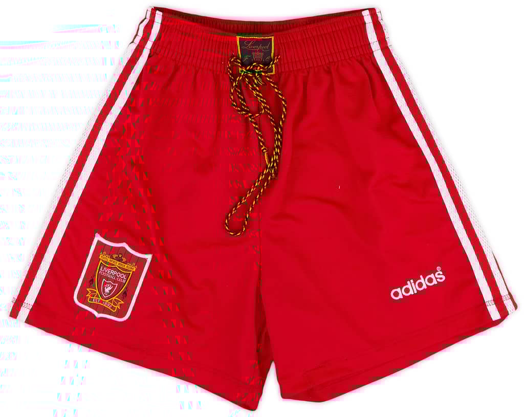 1995-96 Liverpool Home Shorts - 8/10 - (S)
