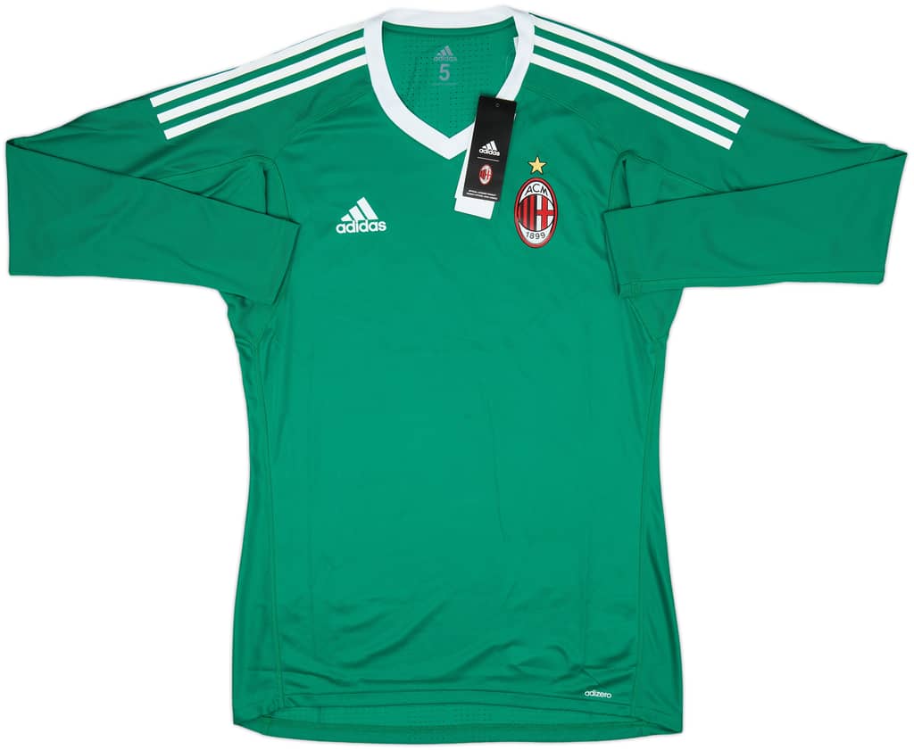2018-19 AC Milan Player Issue GK Shirt (S/M)