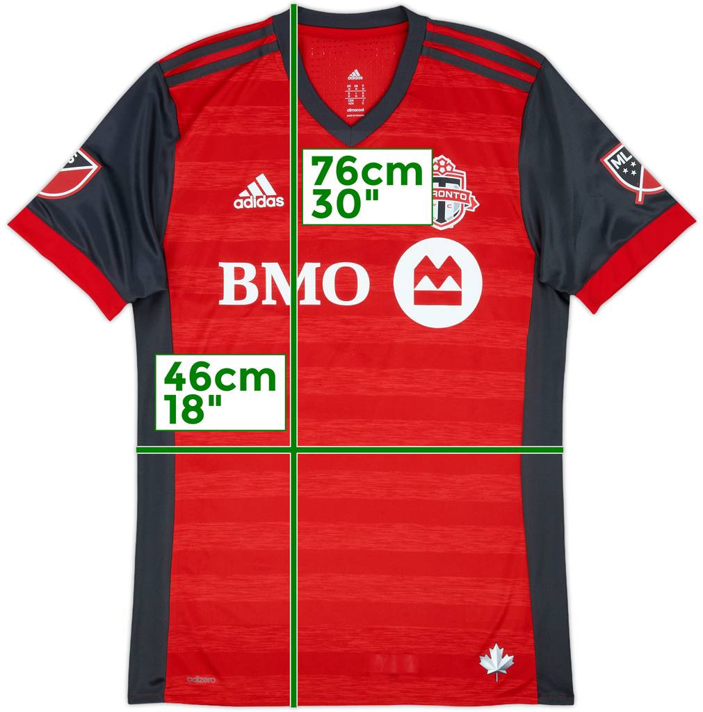 2015-16 Toronto Authentic Home Shirt - 8/10 - (M)