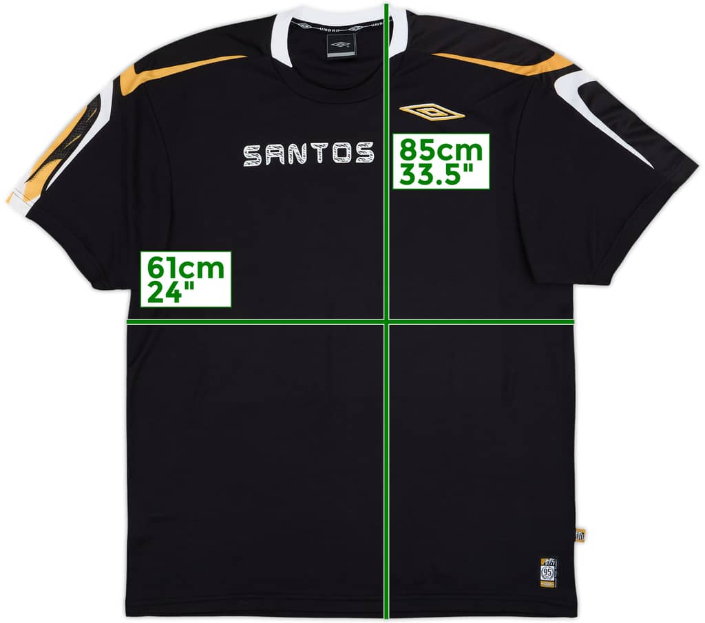 2008 Santos Umbro Training Shirt - 9/10 - (L)