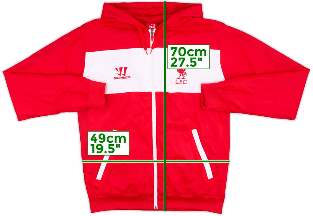 2014-15 Liverpool Warrior Track Jacket - 9/10 - (S)