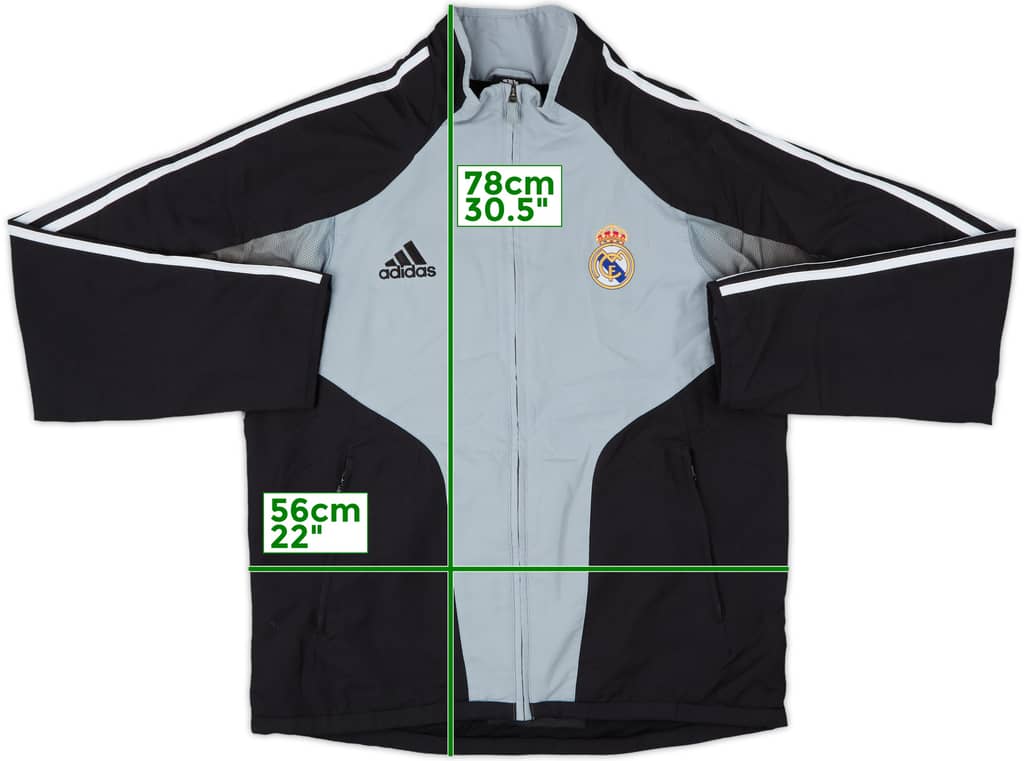 2004-05 Real Madrid adidas Track Jacket - 8/10 - (M)