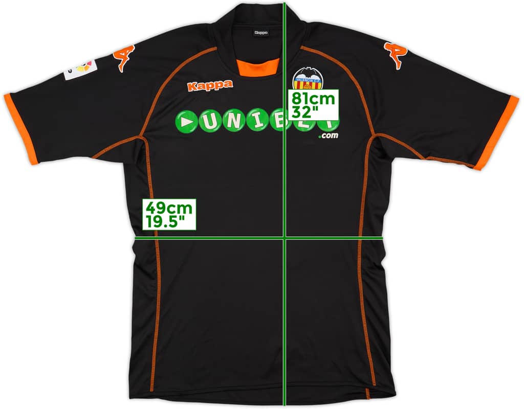 2009-10 Valencia Away Shirt - 10/10 - (XL)