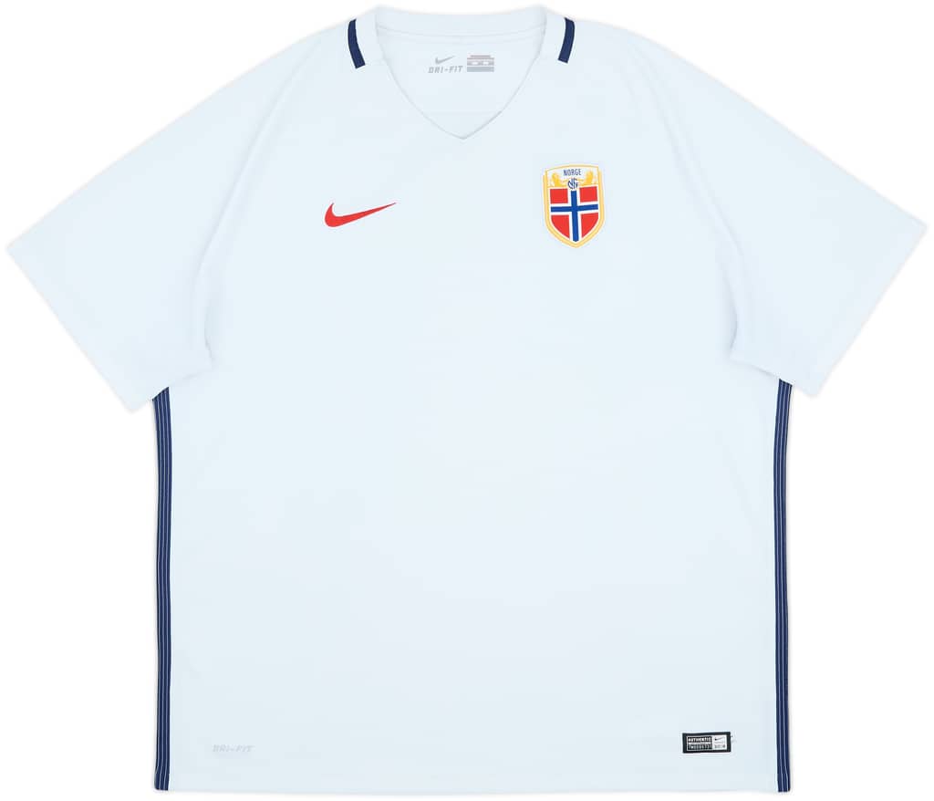 2016-18 Norway Away Shirt - 8/10 - (XXL)