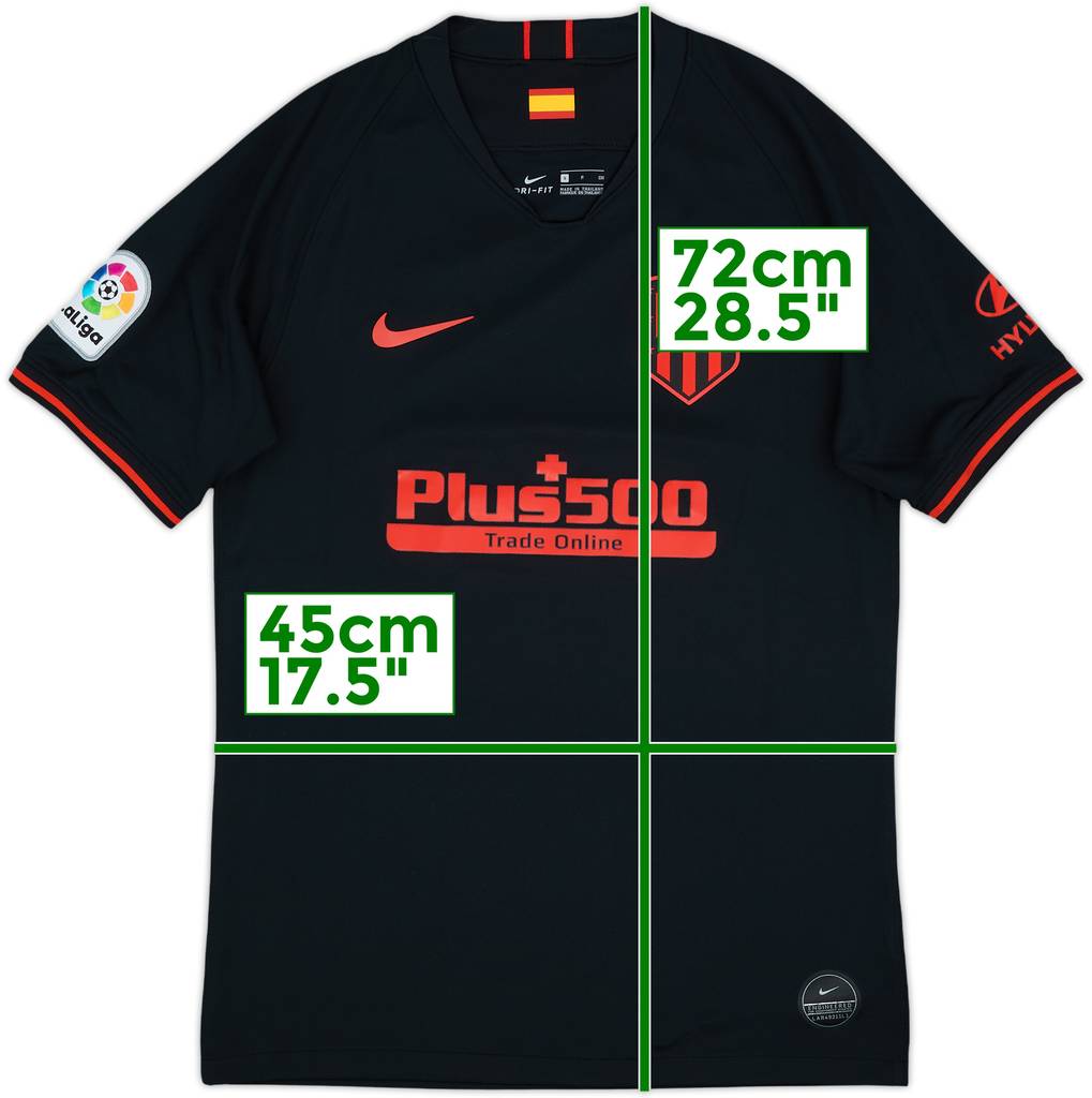 2019-20 Atletico Madrid Away Shirt - 10/10 - (S)
