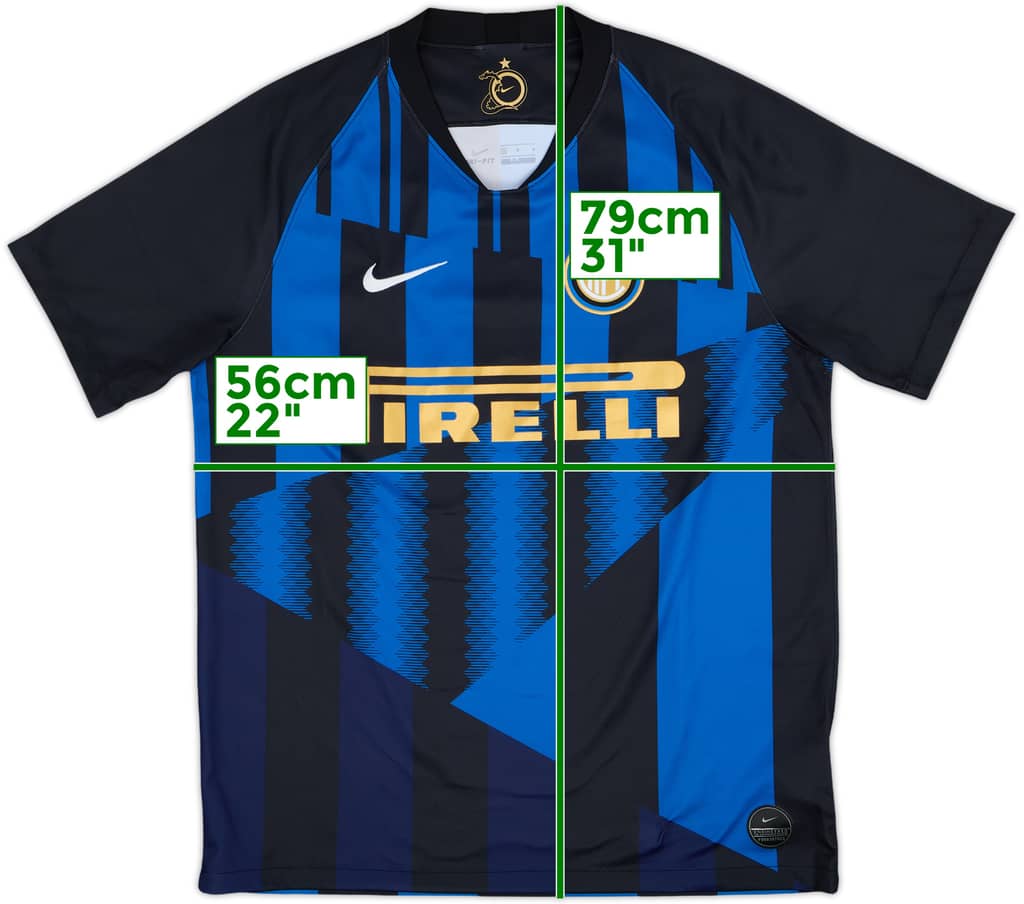 2019-20 Inter Milan Mash Up Home Shirt - 9/10 - (L)