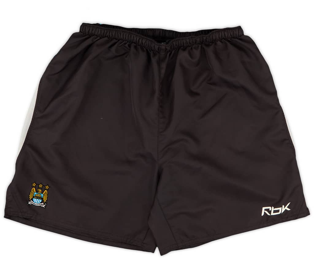 2006-07 Manchester City Reebok Training Shorts - 6/10 - (M)