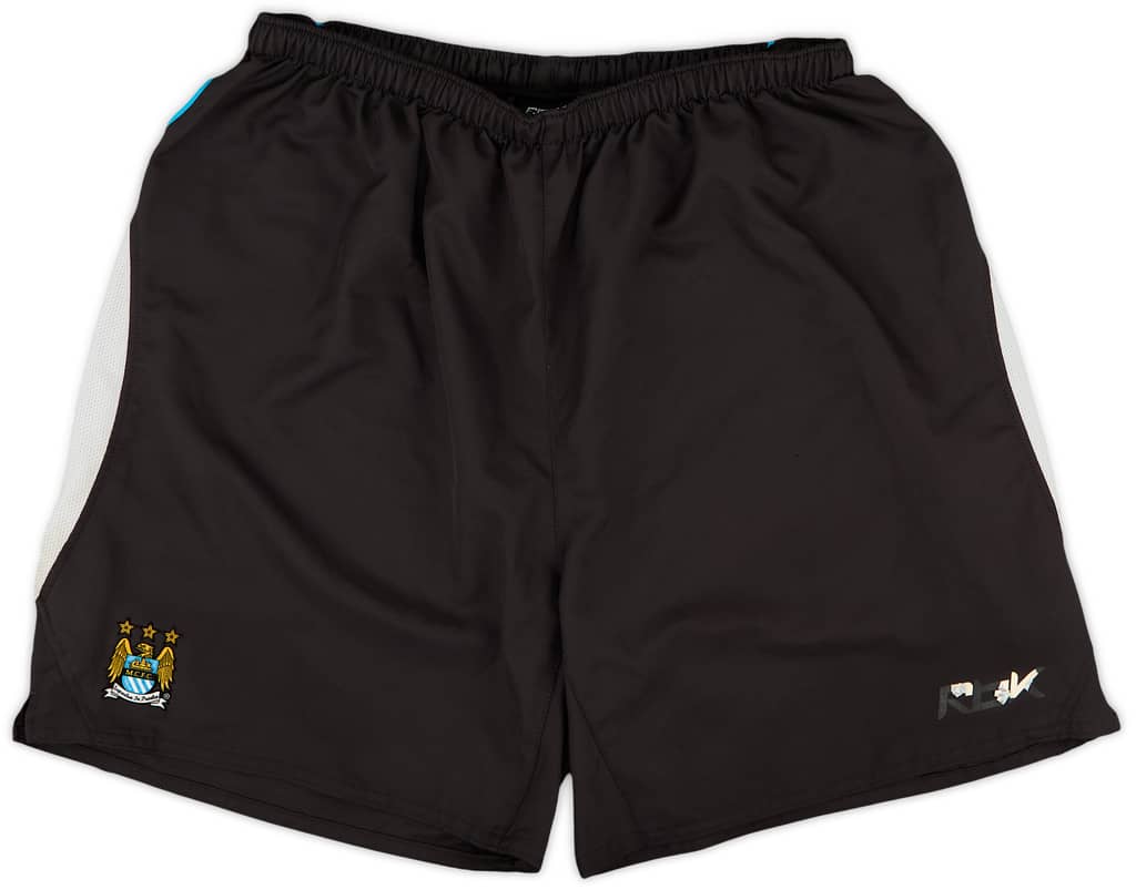 2006-07 Manchester City Reebok Training Shorts - 4/10 - (M)