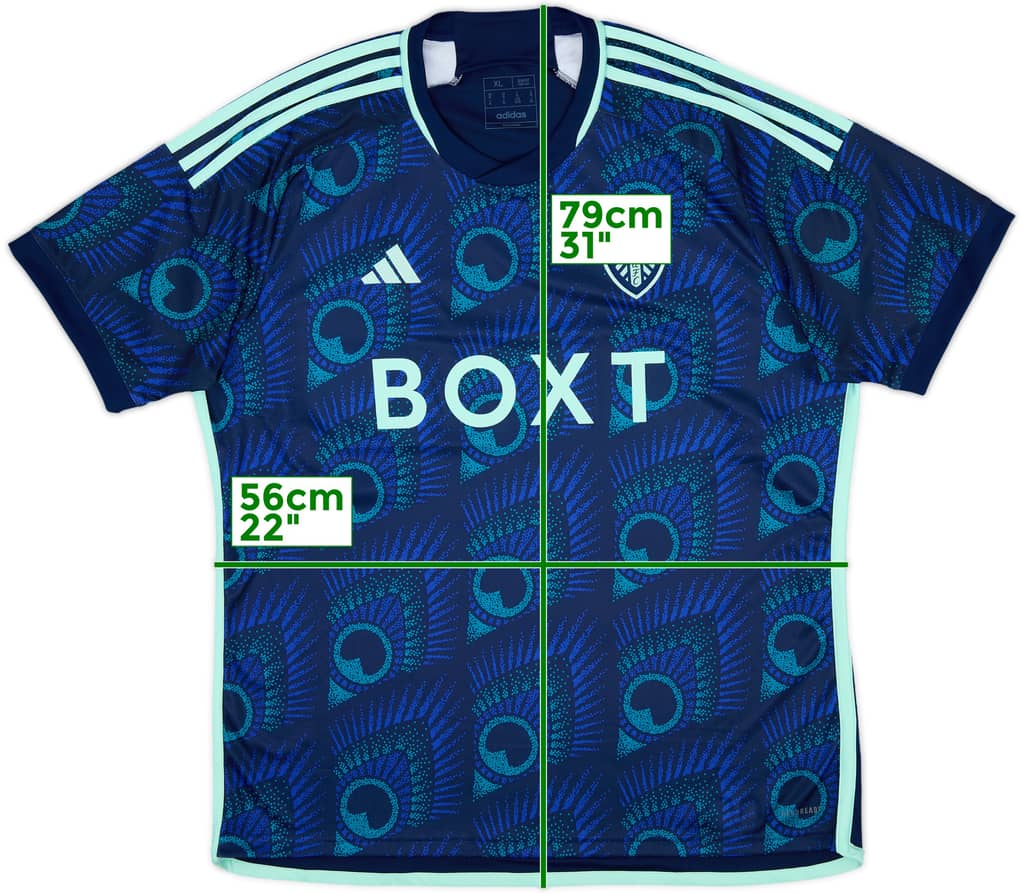 2023-24 Leeds United Away Shirt - 10/10 - (XL)