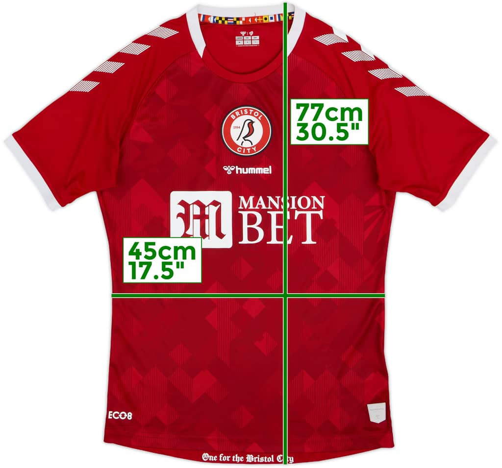 2021-22 Bristol City Home Shirt - 10/10 - (M)