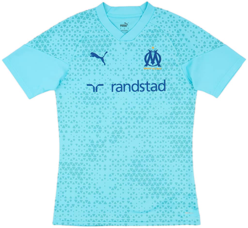 2023-24 Marseille Puma Training Shirt - 9/10 - (S)