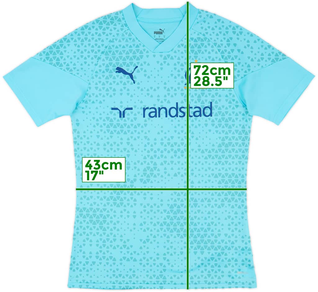 2023-24 Marseille Puma Training Shirt - 9/10 - (S)