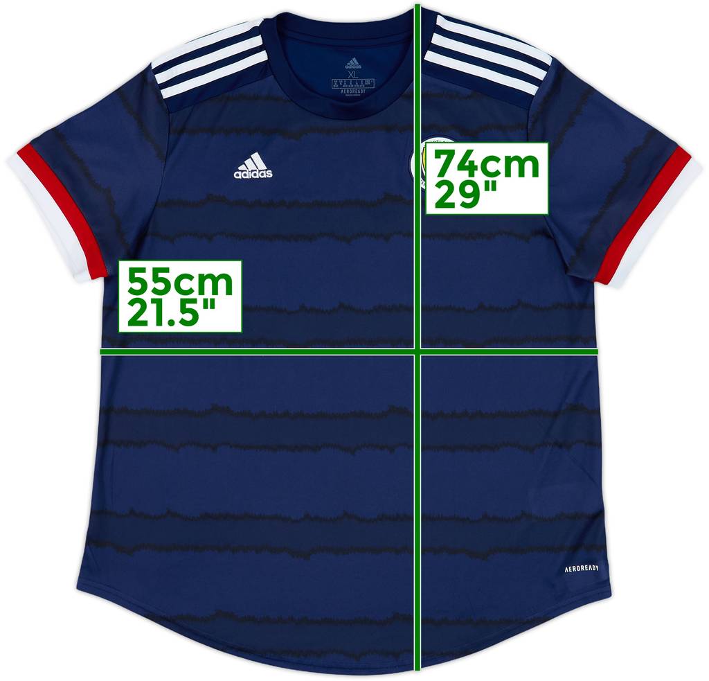 2020-22 Scotland Home Shirt - 9/10 - (Women's XL)