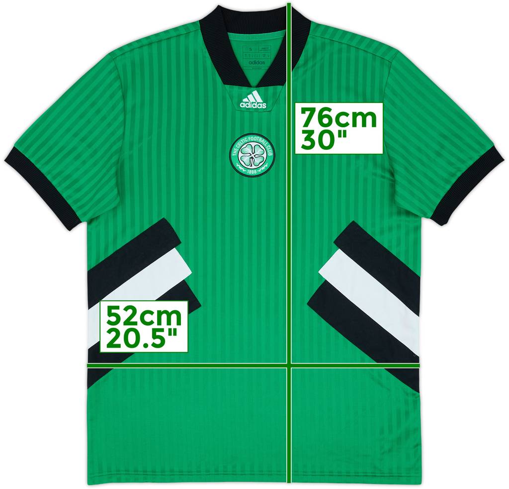 2022-23 Celtic adidas Icons Shirt - 6/10 - (S)