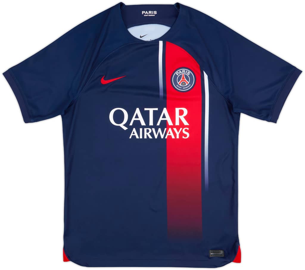 2023-24 Paris Saint-Germain Home Shirt - 9/10 - (M)
