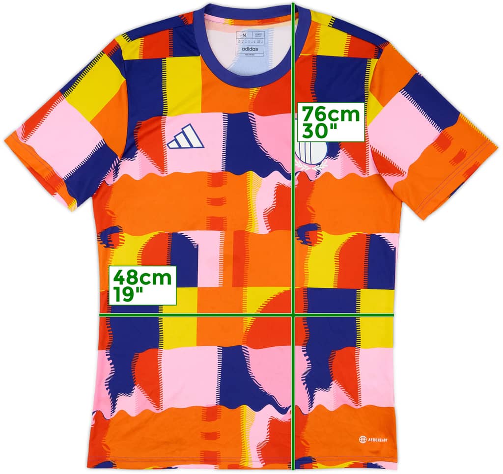2022-24 Belgium Pre-Match Training Shirt - 8/10 - (M)