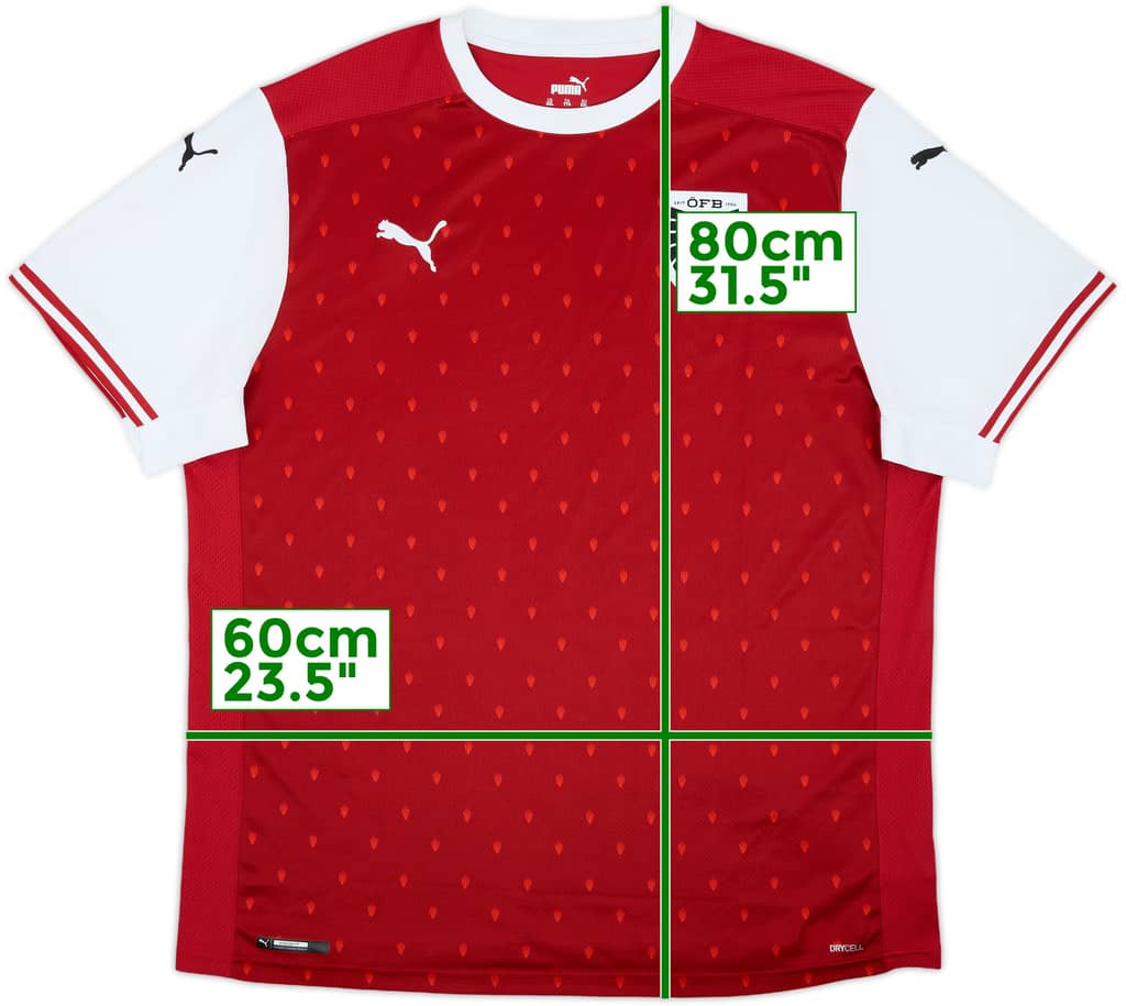 2020-22 Austria Home Shirt - 10/10 - (XXL)