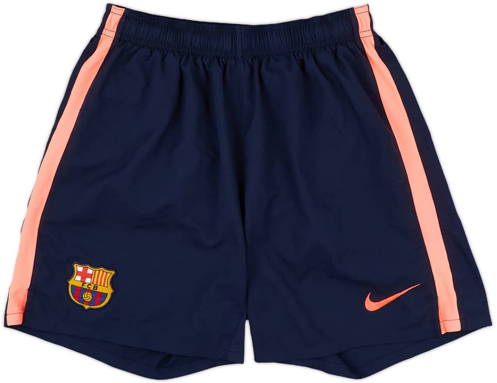 2009-10 Barcelona Away Shorts - 9/10 - (S)