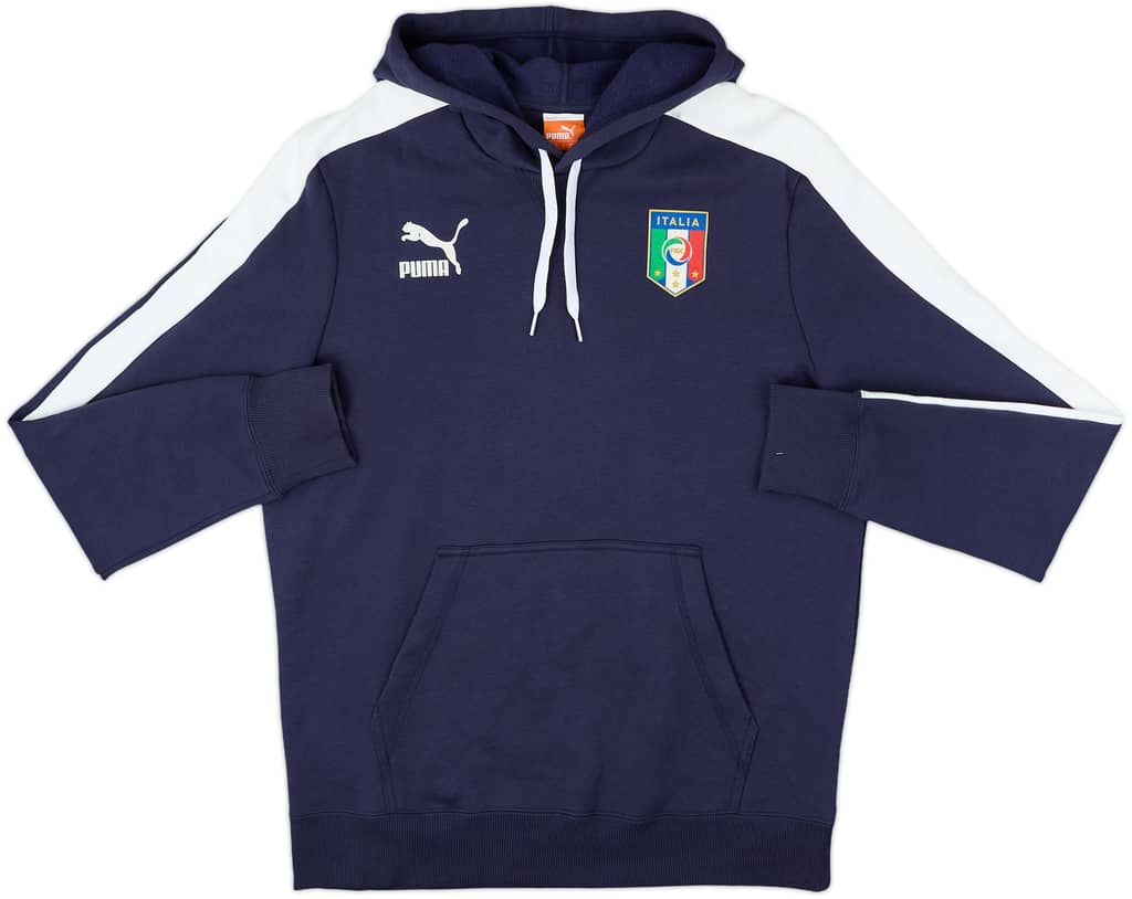 2012-13 Italy Puma Hooded Top - 8/10 - (L)